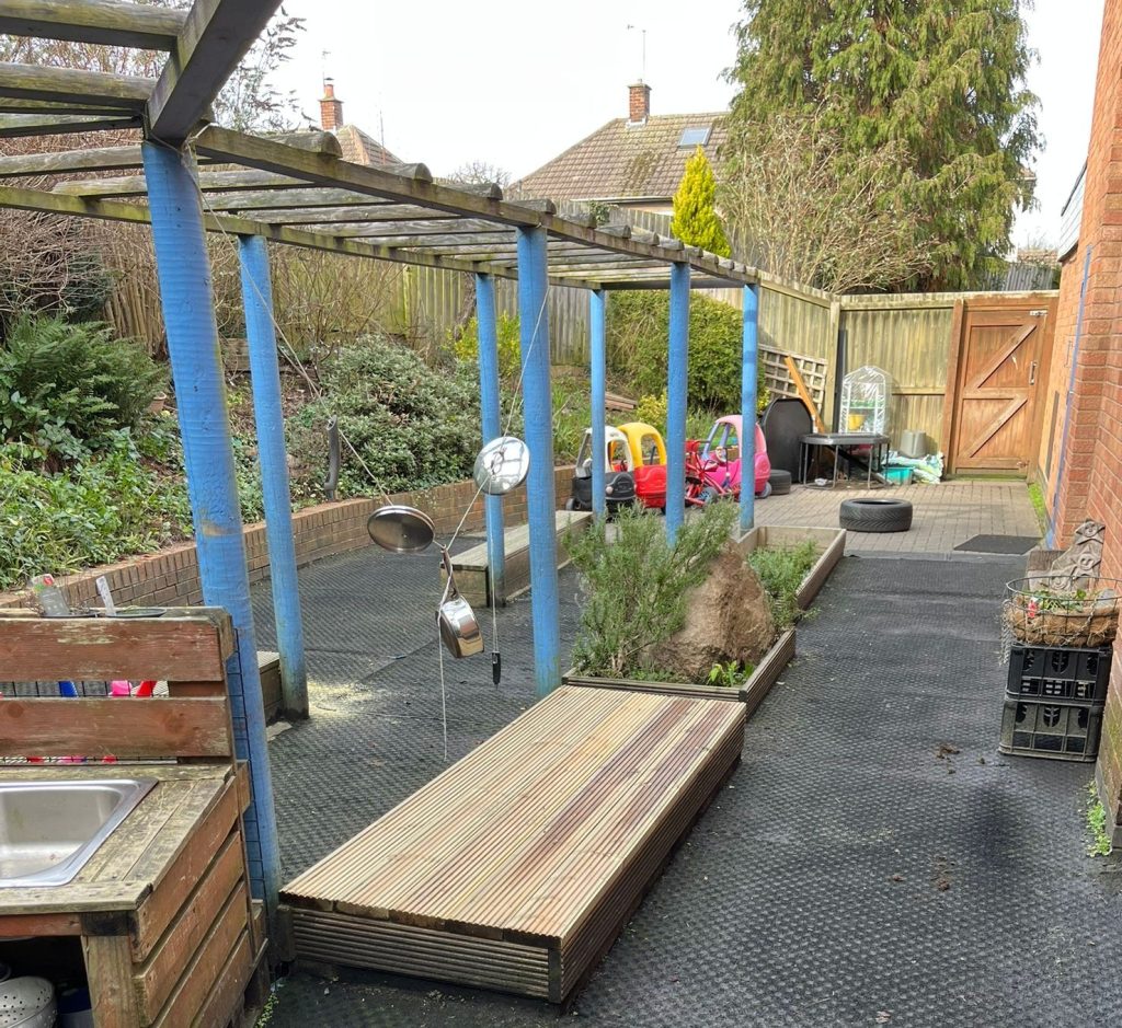 Caterpillar's garden